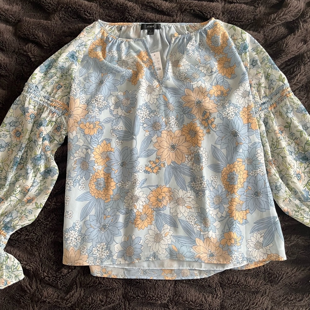 J Crew Blouse NWT Medium